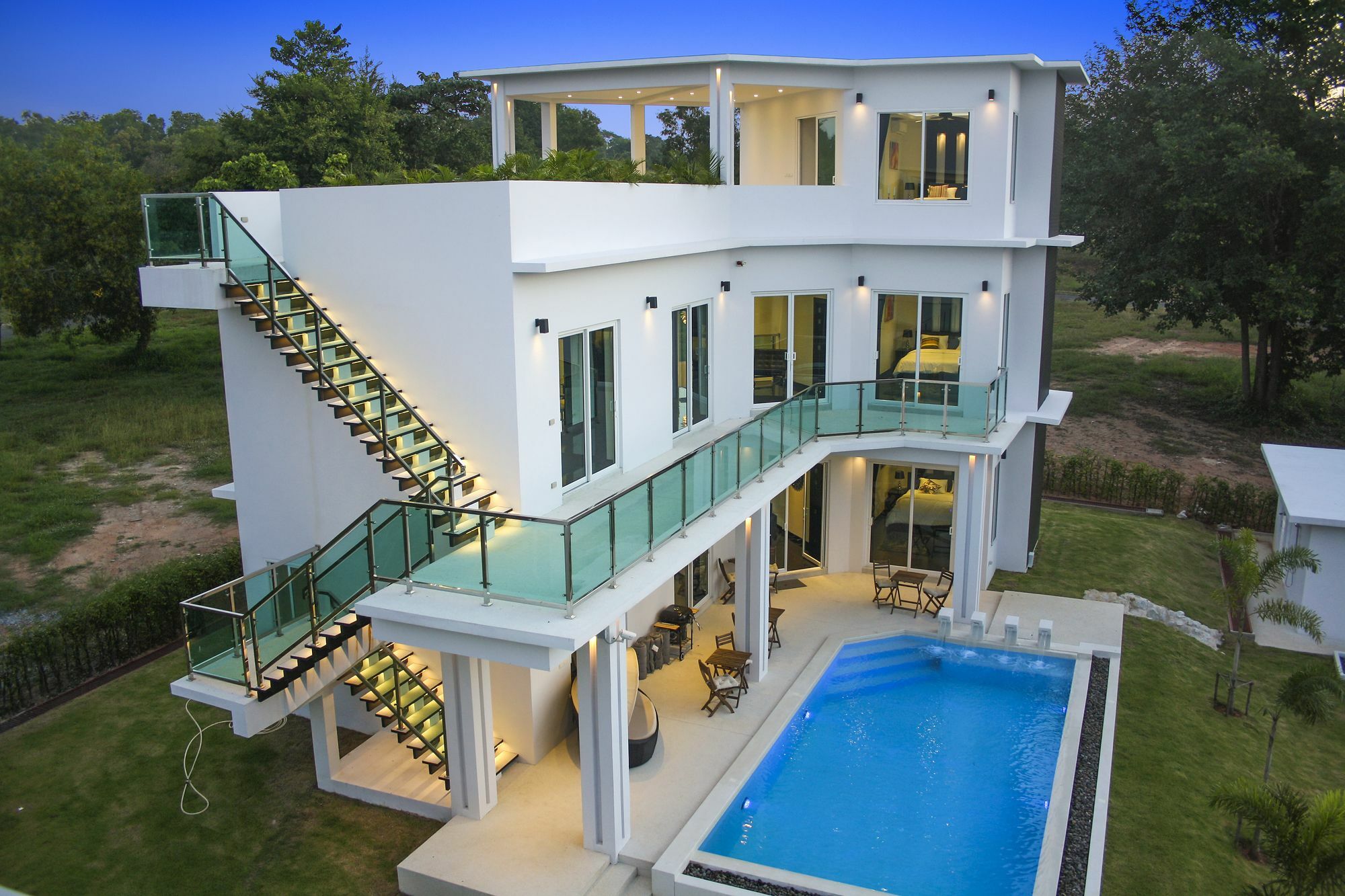 Green View Villas Bang Lamung Exterior photo